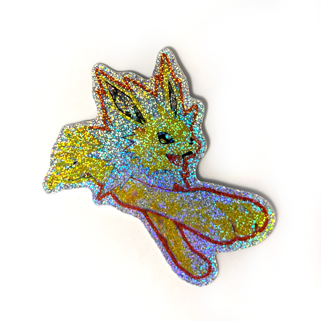 Prism Jolteon 2.5" Pixie Dust Vinyl Sticker