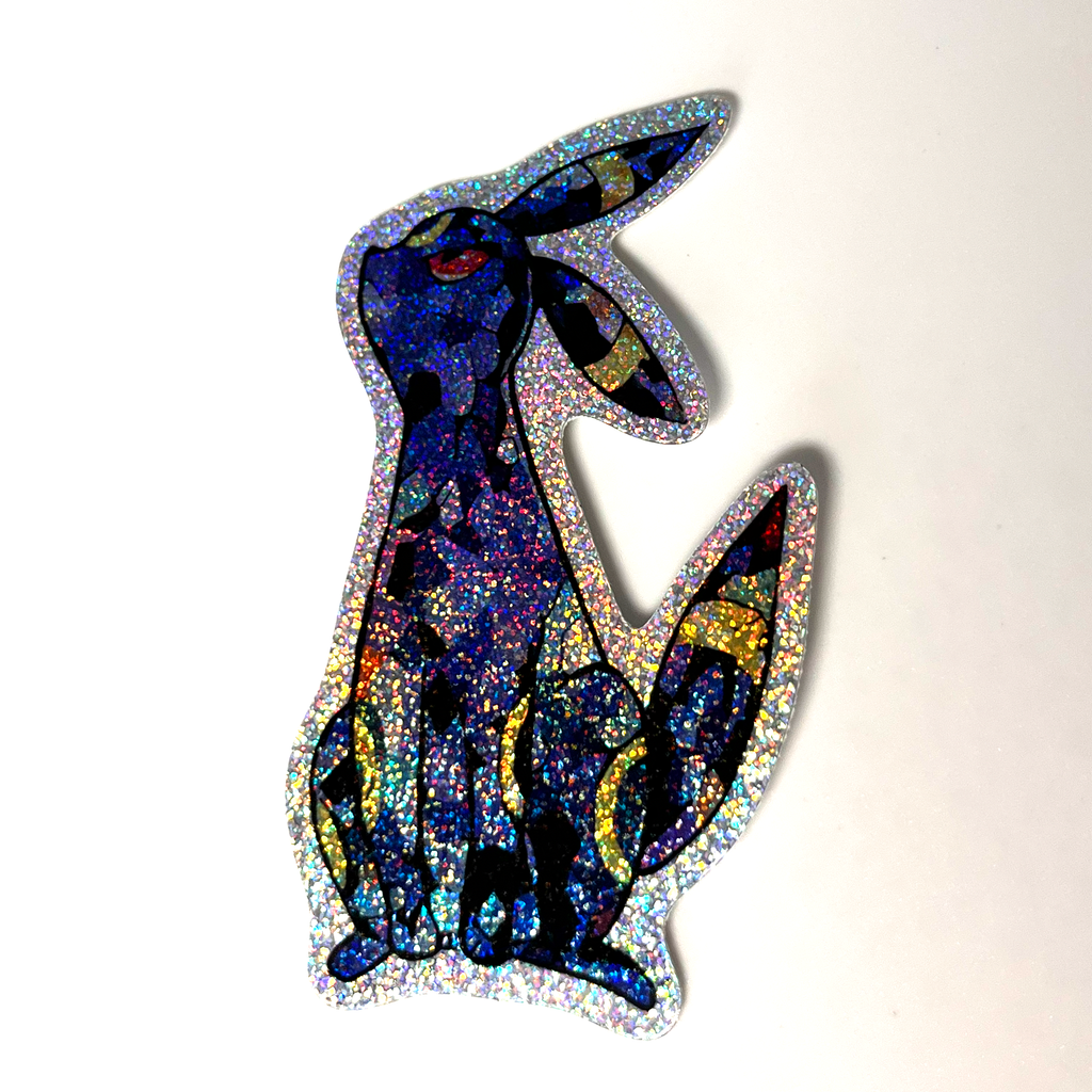Prism Umbreon 2.5" Pixie Dust Vinyl Sticker