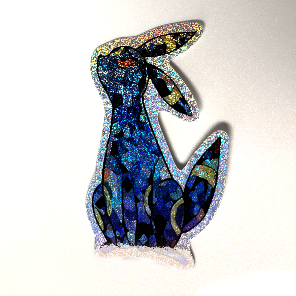 Prism Umbreon 2.5" Pixie Dust Vinyl Sticker