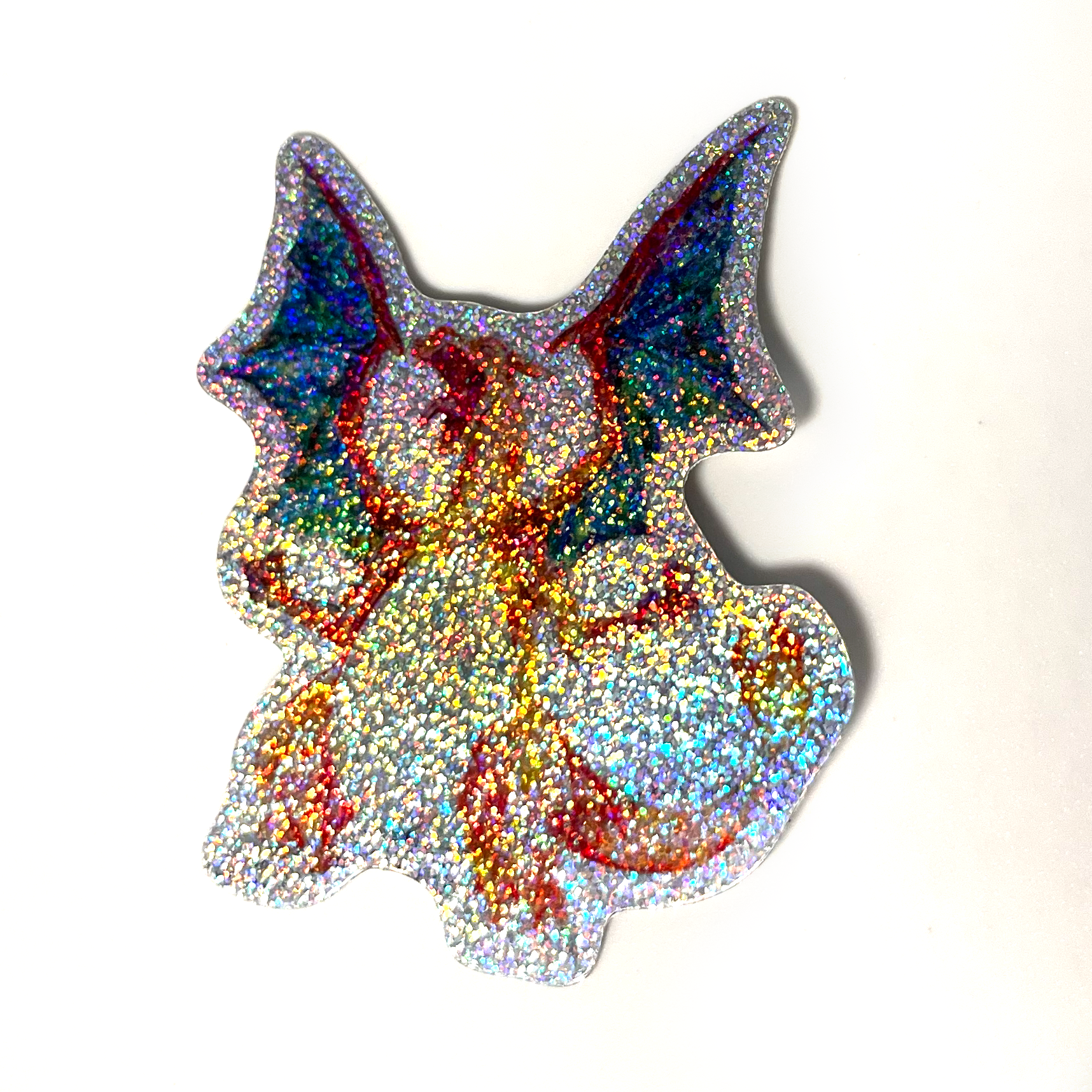 Prism Charizard 2.5" Pixie Dust Vinyl Sticker
