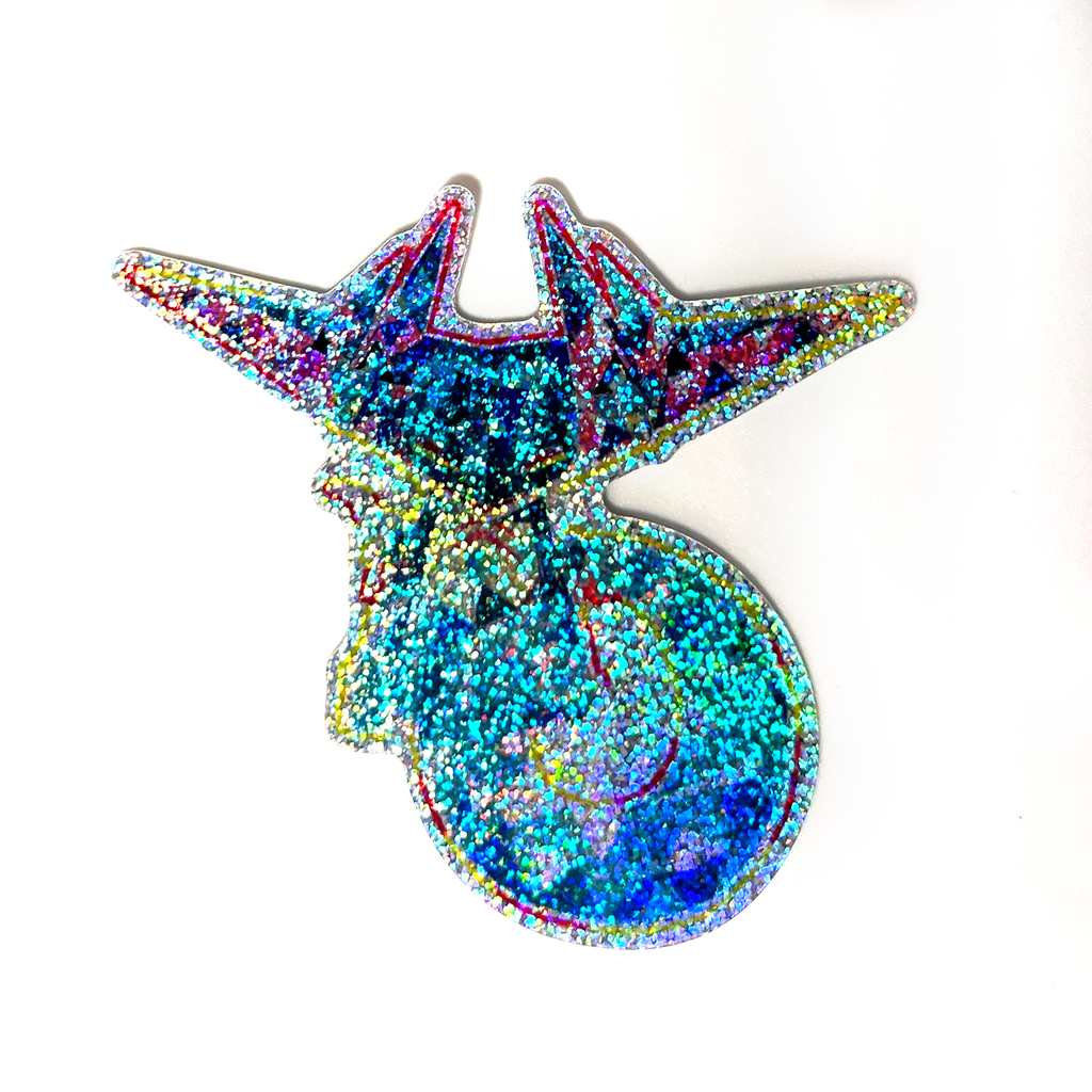 Prism Dragapult 2.5" Pixie Dust Vinyl Sticker