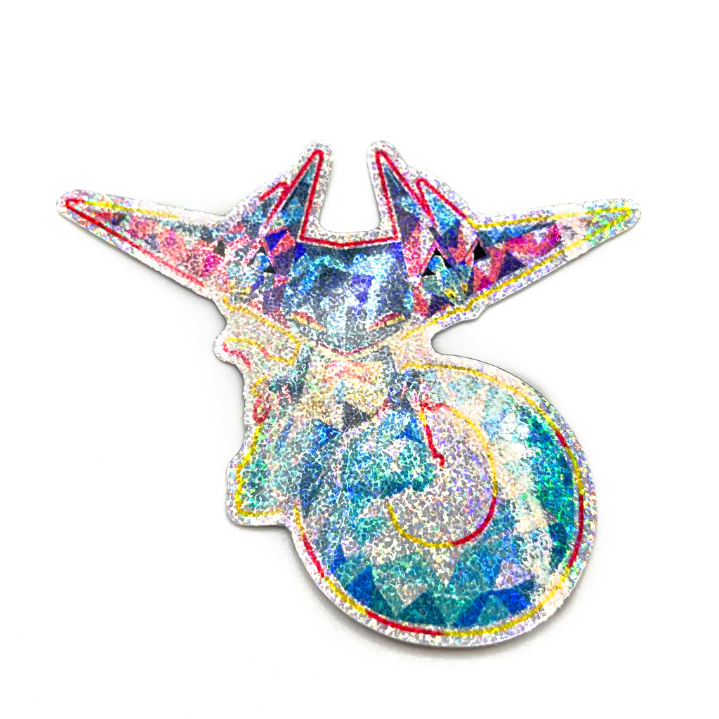 Prism Dragapult 2.5" Pixie Dust Vinyl Sticker