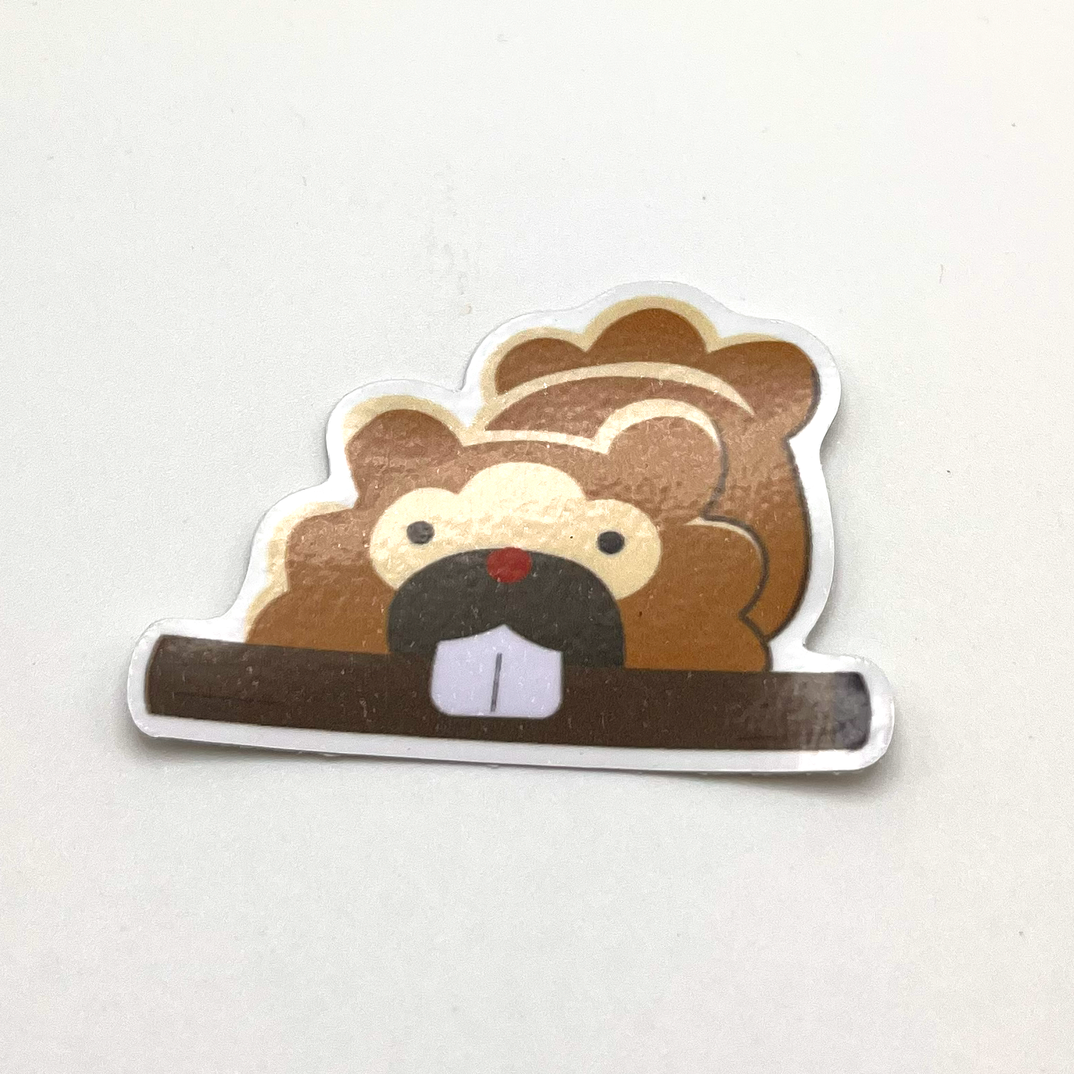 Bidoof Log 2" Vinyl Sticker
