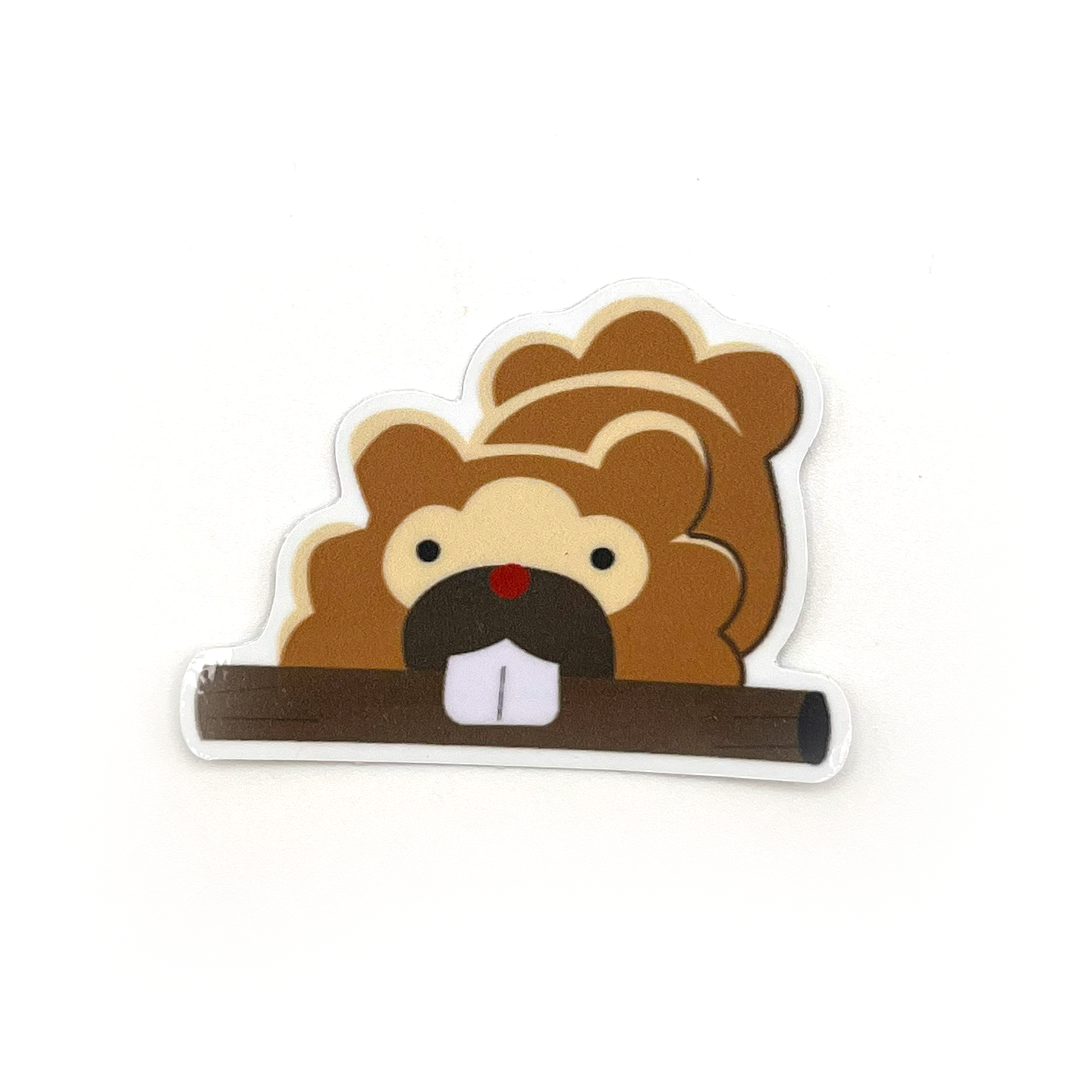 Bidoof Log 2" Vinyl Sticker