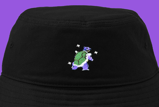 blastoise shiny bucket hat