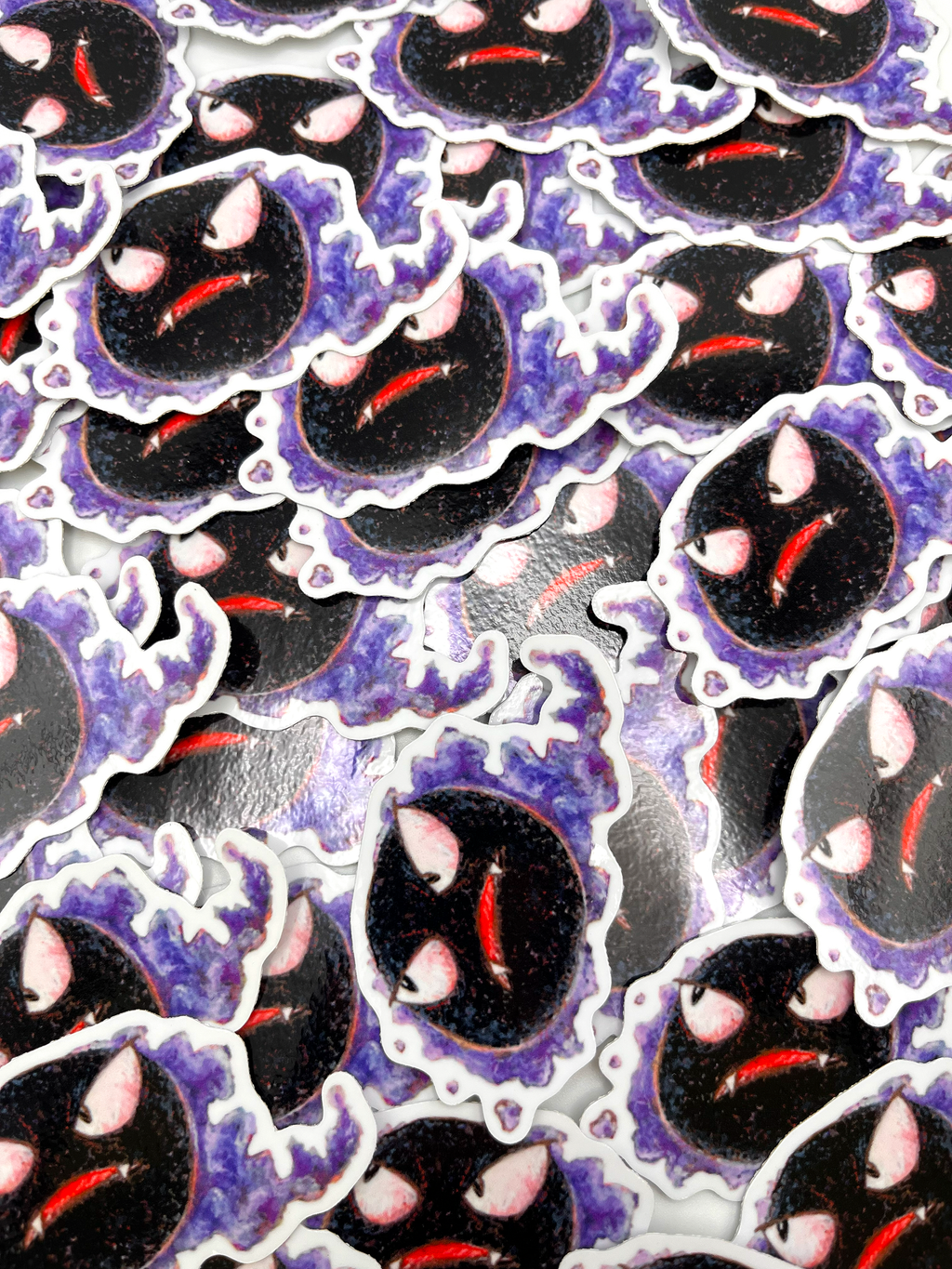Gastly 2" Vinyl Sticker