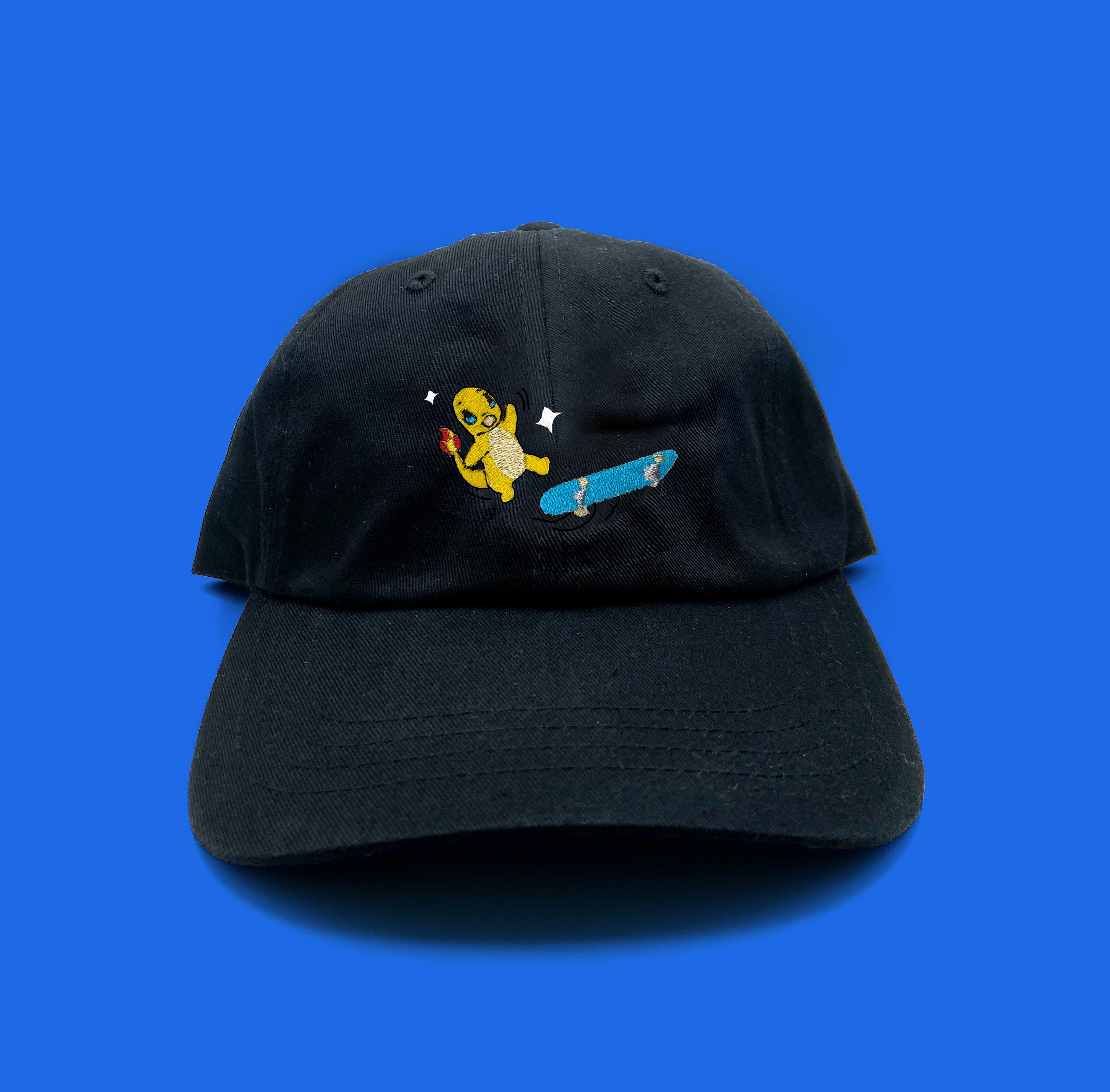 charmander sk8 shiny dad hat