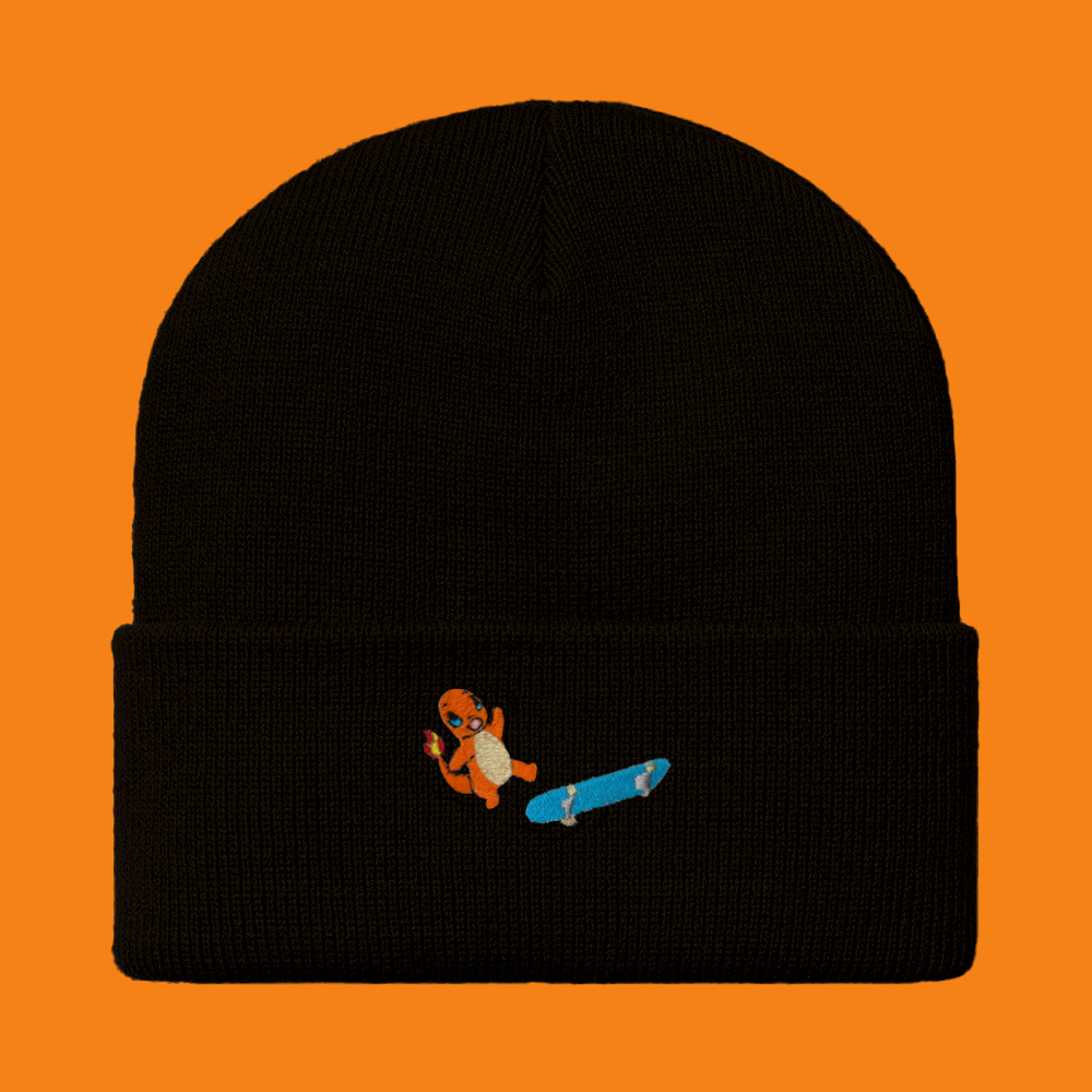 charmander sk8 beanie