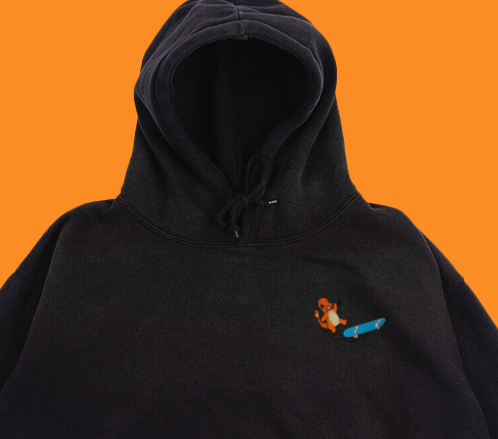 charmander sk8 hoodie