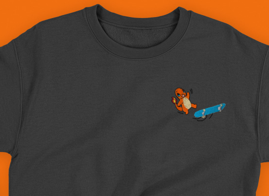 charmander sk8 sweatshirt