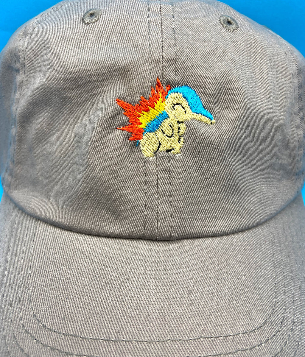 cyndaquil dad hat
