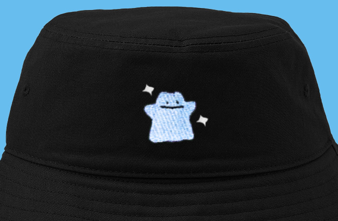 ditto shiny bucket hat