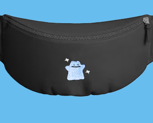 ditto shiny fanny pack