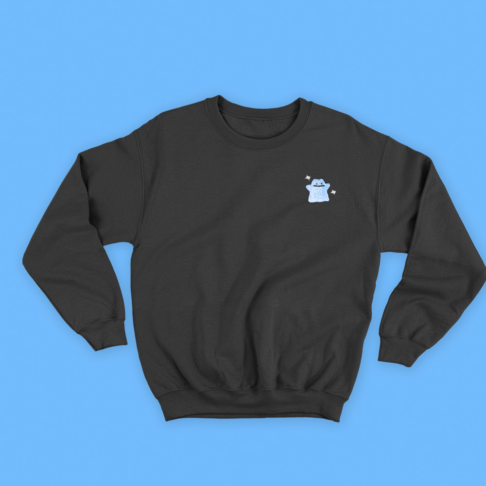 ditto shiny sweatshirt