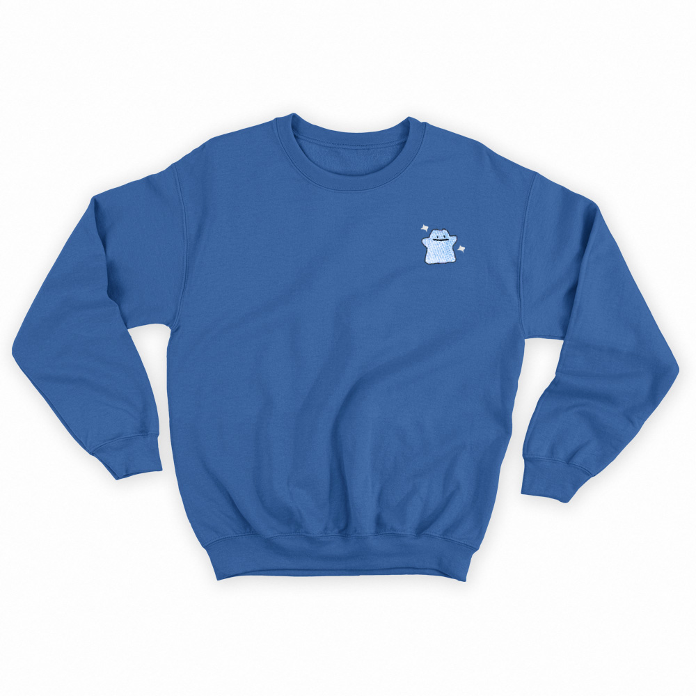 ditto shiny sweatshirt