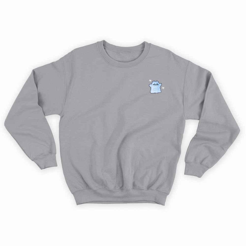 ditto shiny sweatshirt