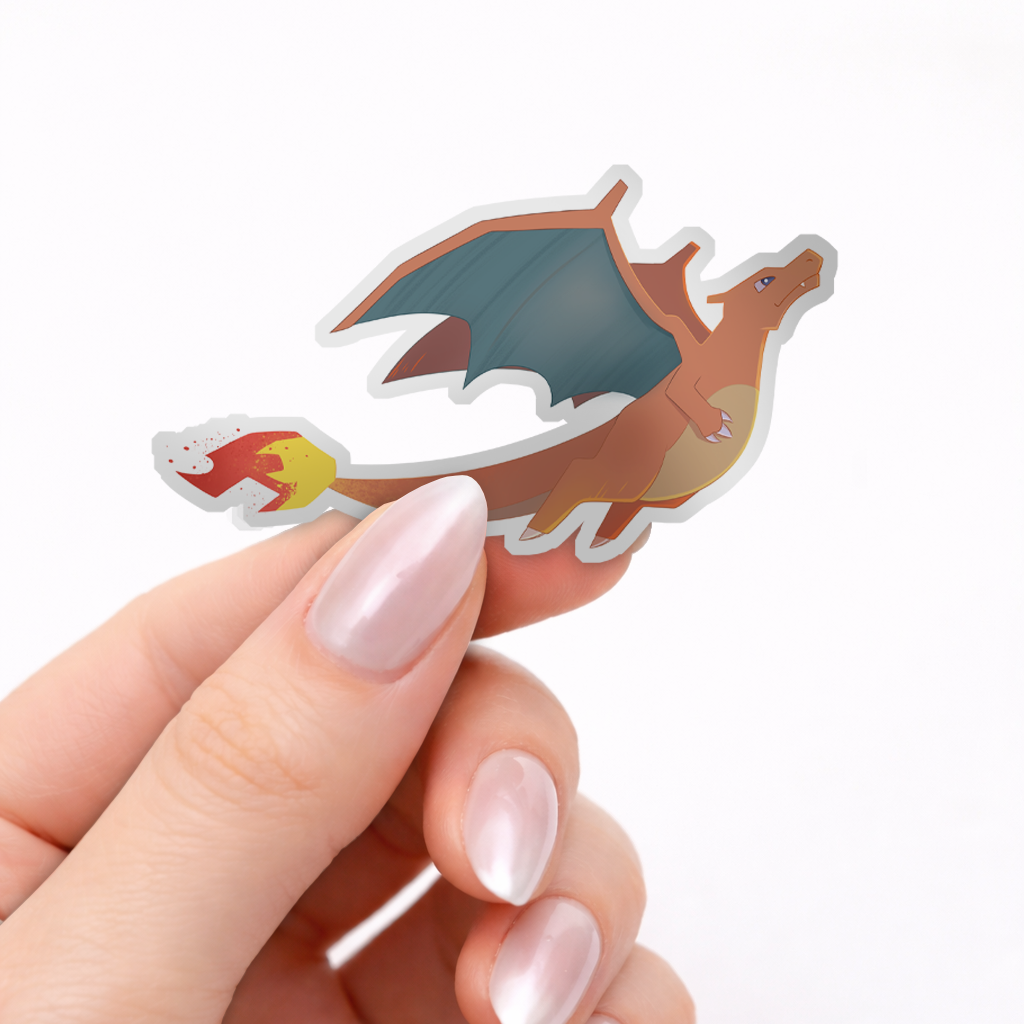 Charizard 2" Vinyl Sticker