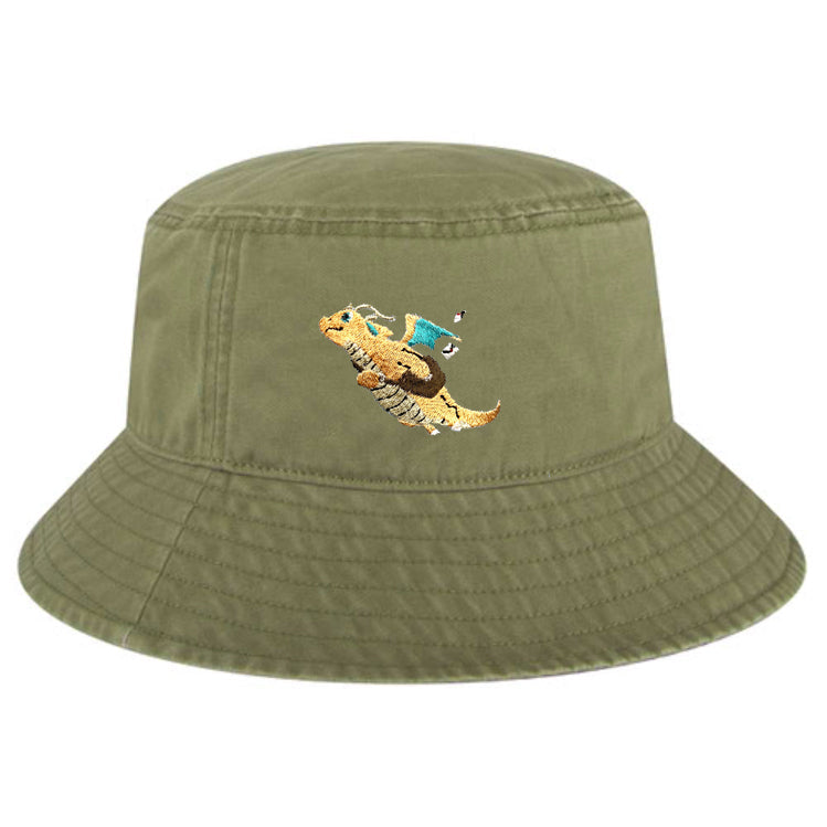 dragonite mailman bucket hat