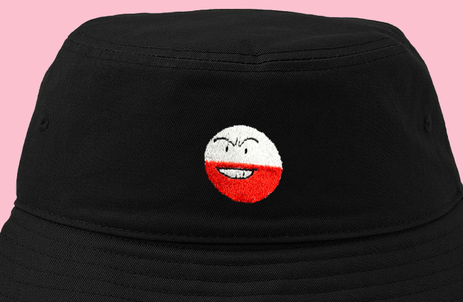 electrode bucket hat