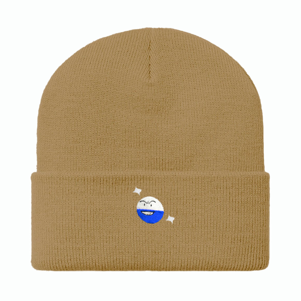 electrode shiny beanie