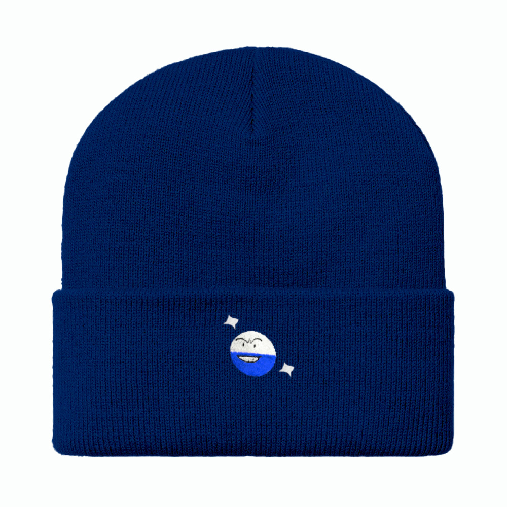 electrode shiny beanie