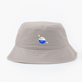 electrode shiny bucket hat