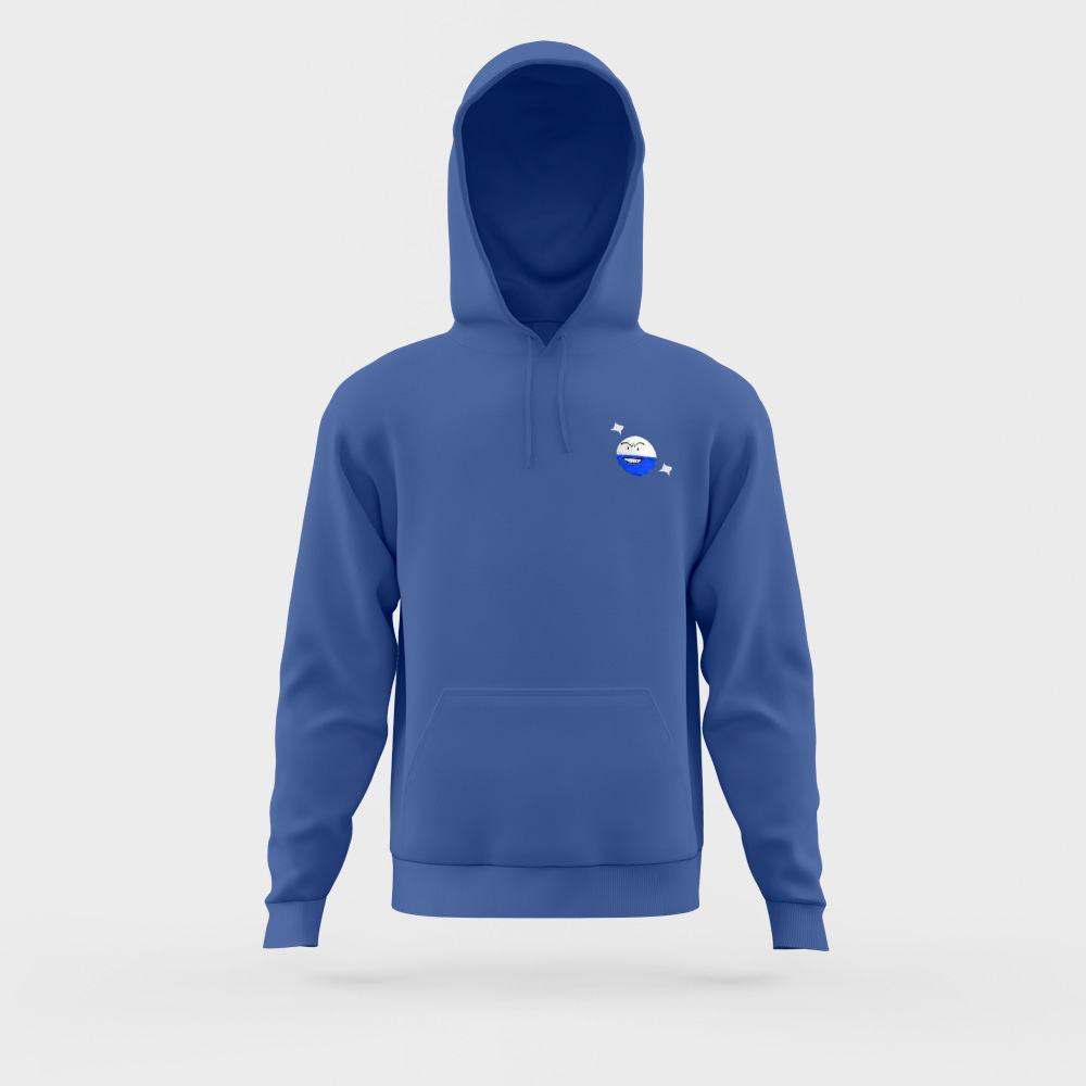 electrode shiny hoodie