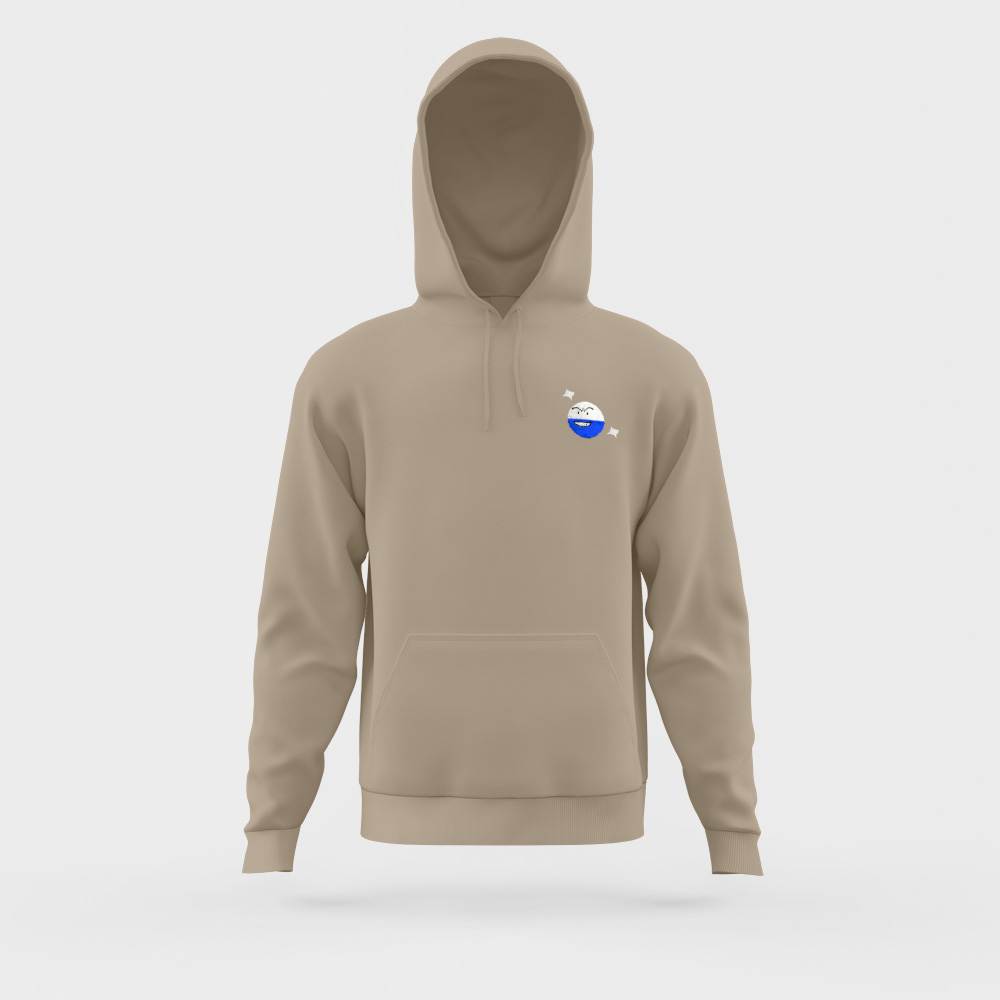 electrode shiny hoodie