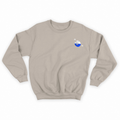 electrode shiny sweatshirt