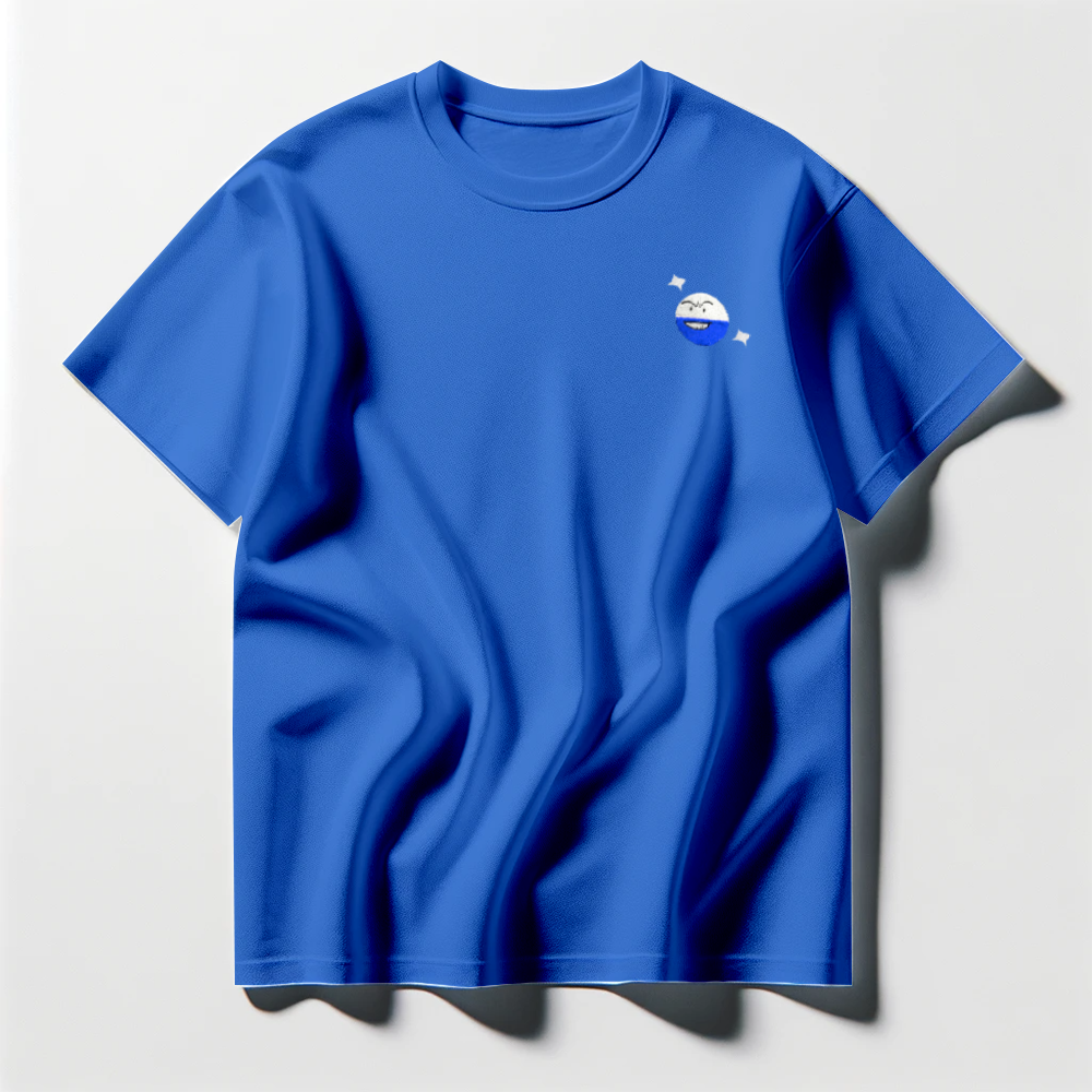 electrode shiny tee shirt
