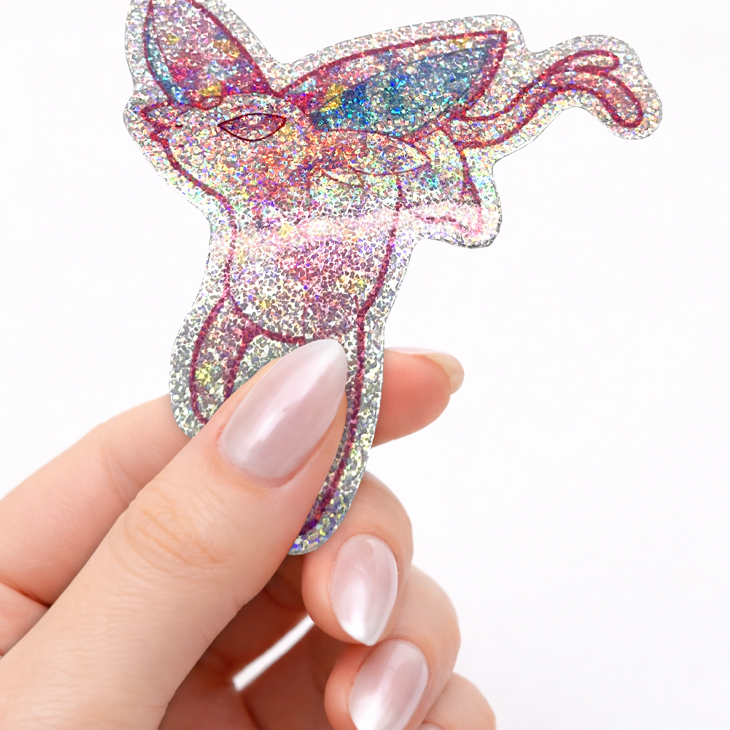 Prism Espeon 2.5" Pixie Dust Vinyl Sticker