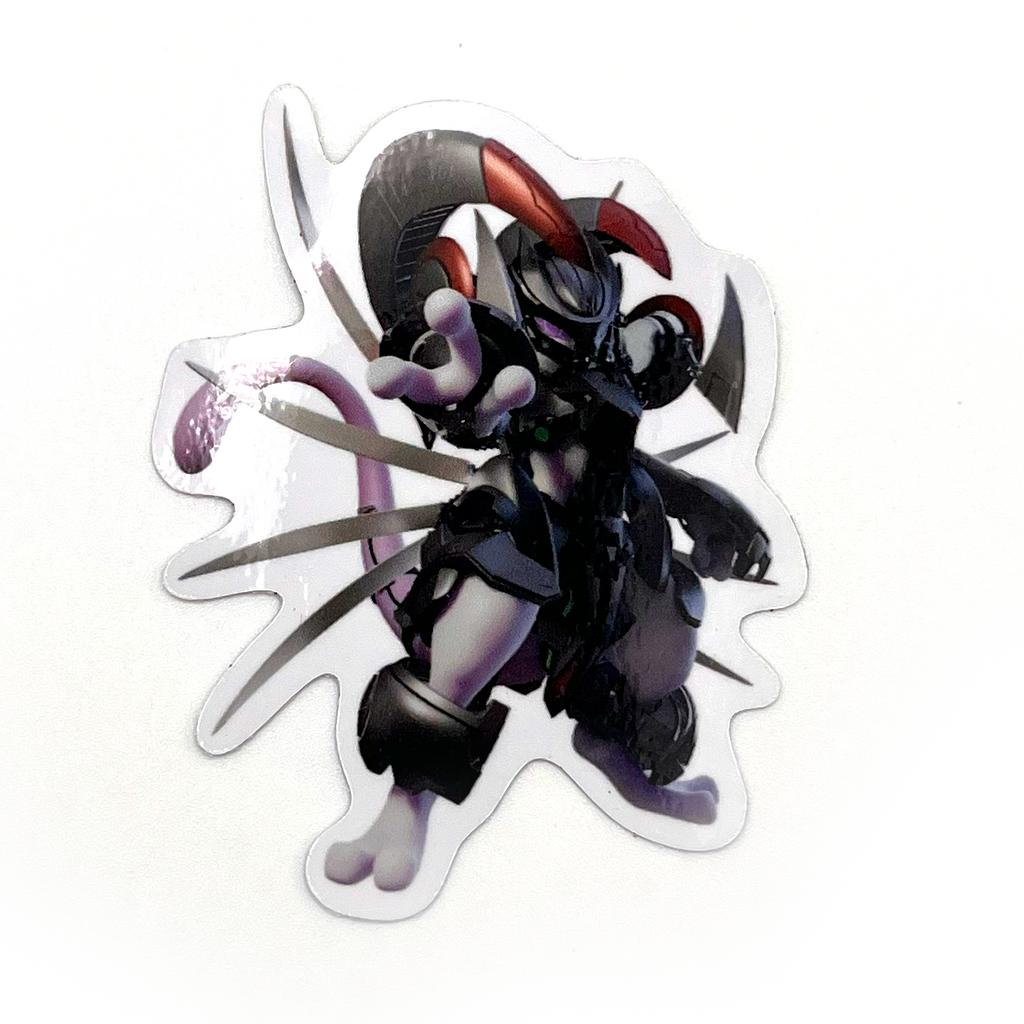 Armored Mewtwo 2" Vinyl Sticker