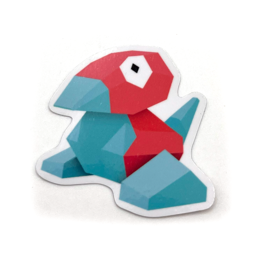 Porygon 2" Vinyl Sticker