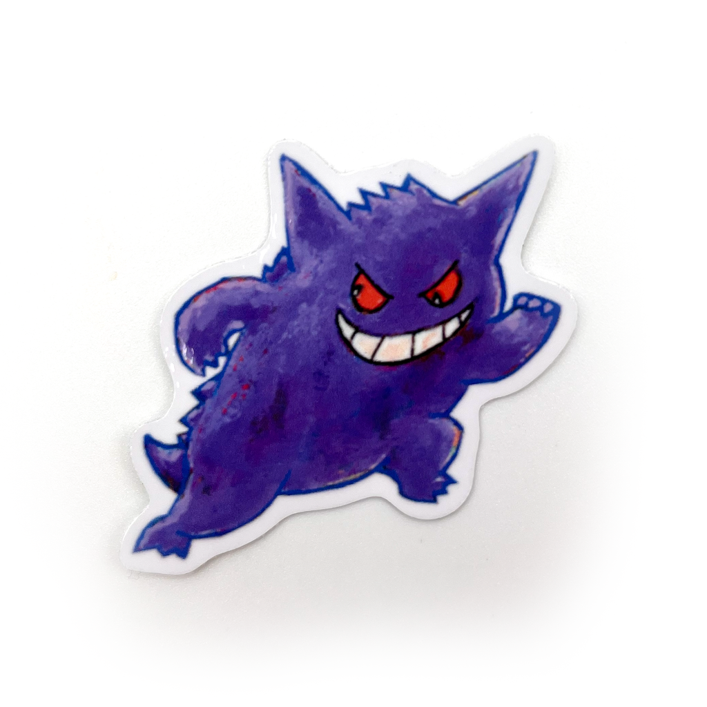 Gengar 2" Vinyl Sticker