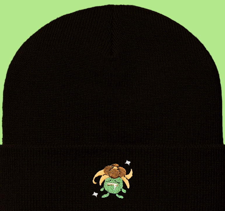 gloom shiny beanie