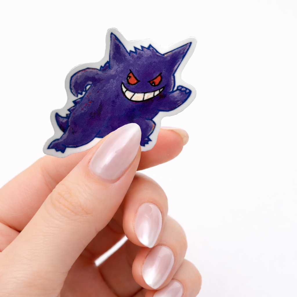 Gengar 2" Vinyl Sticker