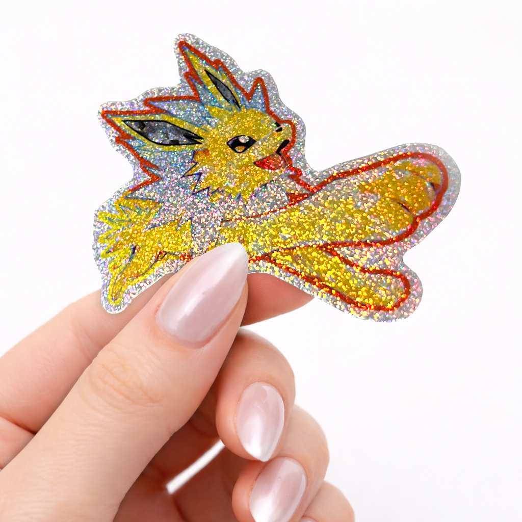 Prism Jolteon 2.5" Pixie Dust Vinyl Sticker