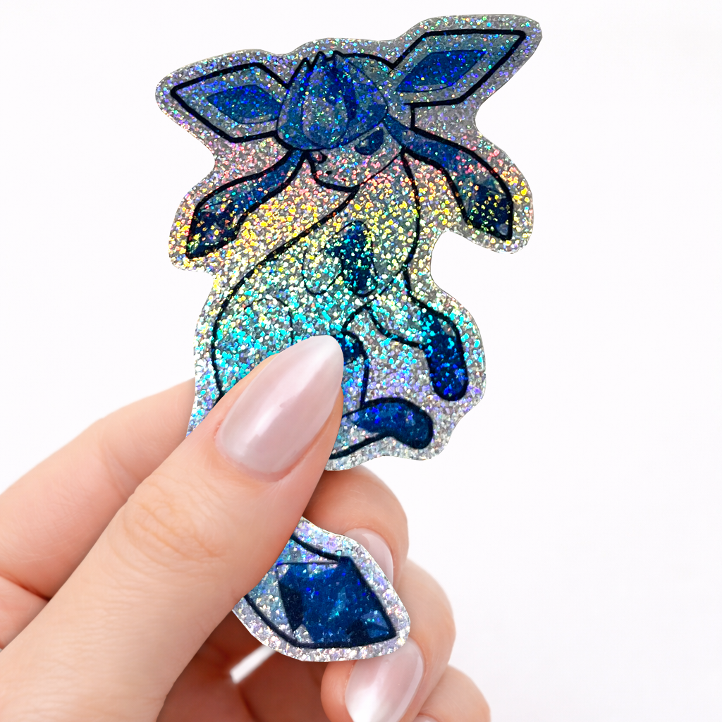 Prism Glaceon 2.5" Pixie Dust Vinyl Sticker