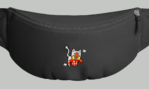litten shiny fanny pack