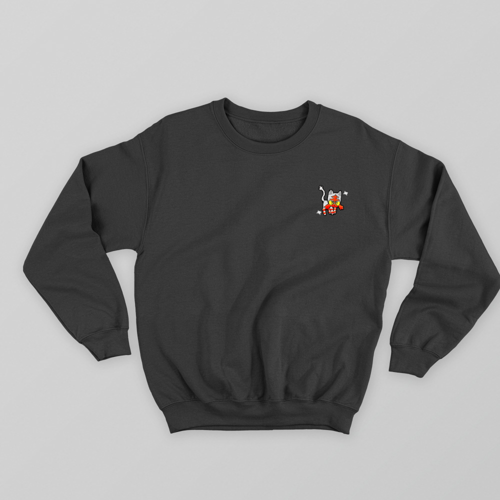litten shiny sweatshirt