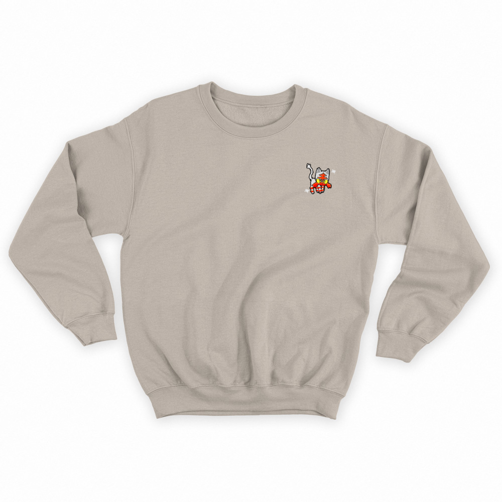 litten shiny sweatshirt