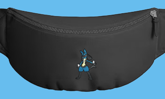 lucario fanny pack