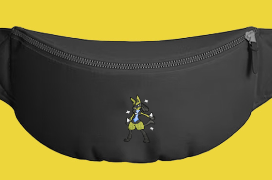 lucario shiny fanny pack