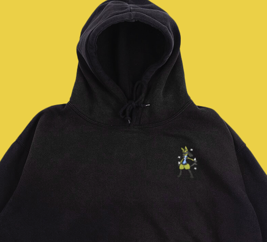 lucario shiny hoodie