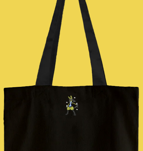 lucario shiny tote bag