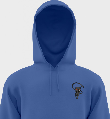 mew card shadow hoodie