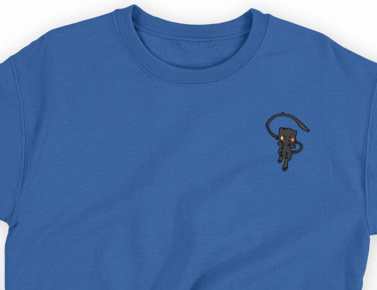 mew card shadow sweatshirt