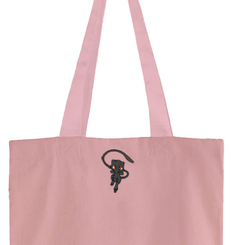 mew card shadow tote bag