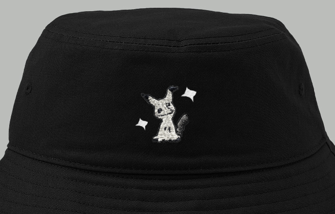 mimikyu shiny bucket hat