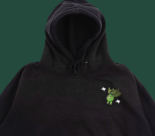 oddish shiny hoodie